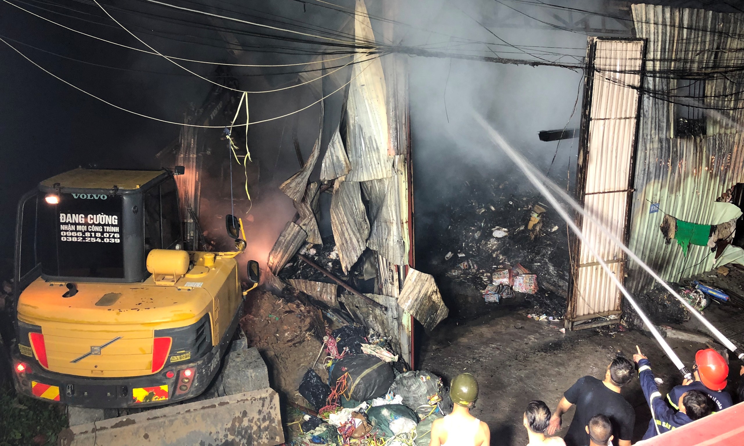 Quận Kiến An: Xảy ra 5 vụ cháy các loại